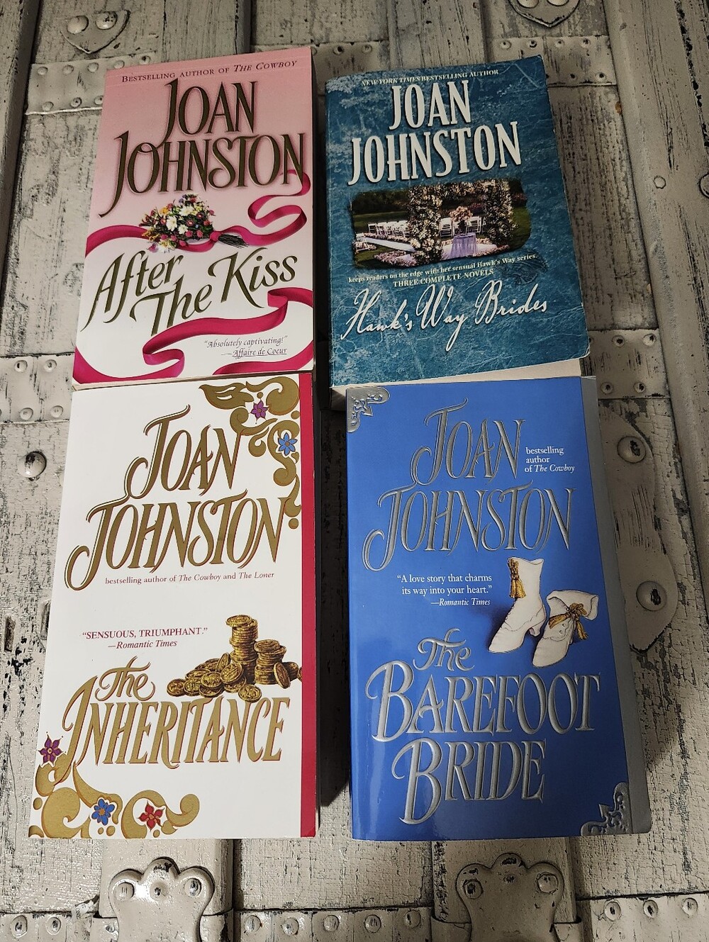 Joan Johnston Romance Paperback Books(4)